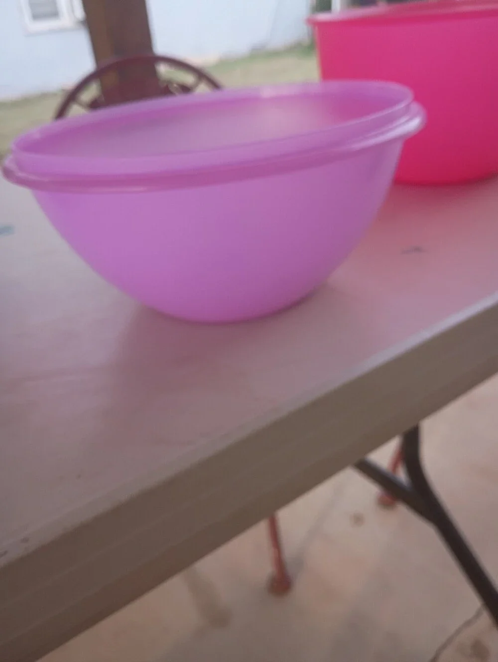 Vintage Tupperware Lavender Purple Nesting Wonderlier Bowl #235-7